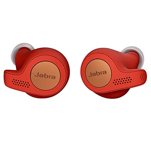 Jabra Elite Active 65t Earbuds - True Wireless Earbuds with Charging Case, Copper Red -  Bluetooth Earbuds with a Secure Fit and Superior Sound, Long Battery Life and More, Only $101.99