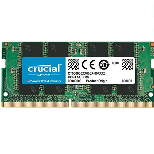 Crucial 16GB Single DDR4 2400 MT/s (PC4-19200) DR x8 SODIMM 260-Pin Memory - CT16G4SFD824A, Only $54.99