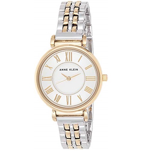 Anne Klein安妮·克莱因 AK/2159SVTT手链手表，原价$65.00，现仅售 $29.99，免运费！多色同价！