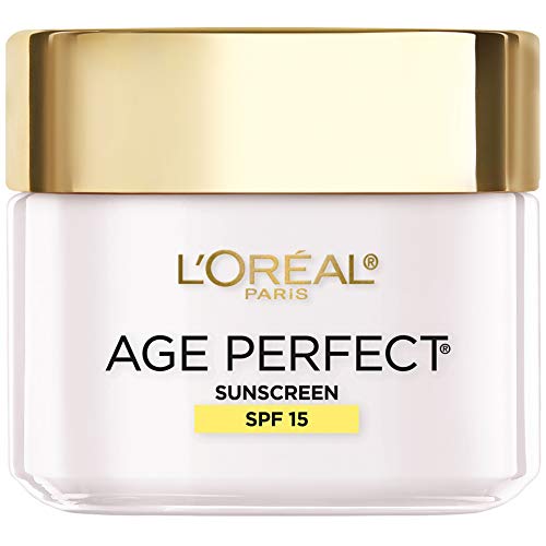 L'Oreal Paris Skincare Age Perfect Day Cream, Anti-Aging Face Moisturizer with SPF 15 and Soy Seed Proteins, 2.5 oz., Only $10.94