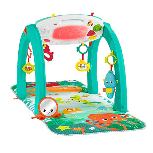 Fisher-Price 4-in-1 Ocean Activity Center, Blue/Green, Only $44.00