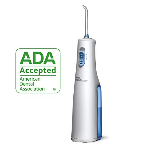 Waterpik Cordless Water Flosser, Battery Operated & Portable for Travel & Home, ADA Accepted Cordless Express, White WF-02, Only $27.50
