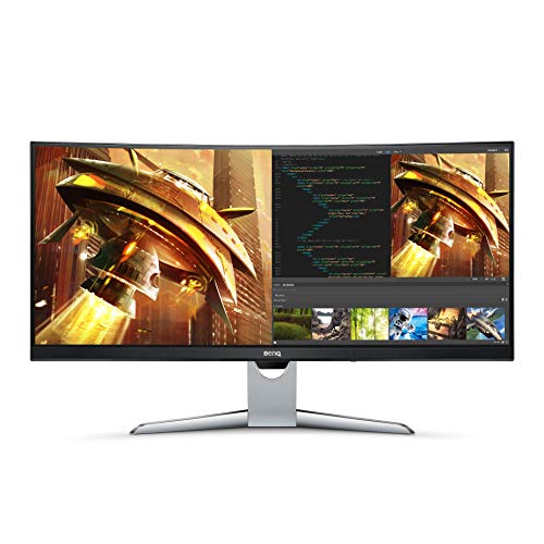 BenQ EX3501R 21:9 Ultrawide Curved QHD Monitor | 34 inch class (35 Inch) | HDR (3440 X 1440) | eye-care Tech | 100 Hz Refresh Rate and FreeSync for Gaming $499.00