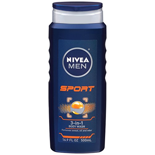 NIVEA for Men Sport 3-in-1 Body Wash, 16.9 fl. oz. Bottle, Only $2.84