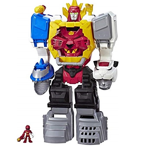 Playskool Heroes Power Rangers Power Morphin Megazord, 2-in-1 Converting Playset, 2-Foot Megazord with Lights & Sounds, Kids Ages 3 & Up, Only $25.99, You Save $34.00(57%)
