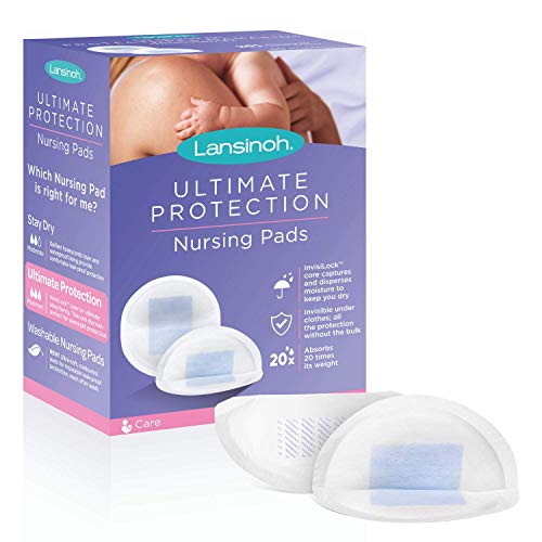Lansinoh Ultimate Protection Disposable Nursing Pads, 50 count, Only $4.42