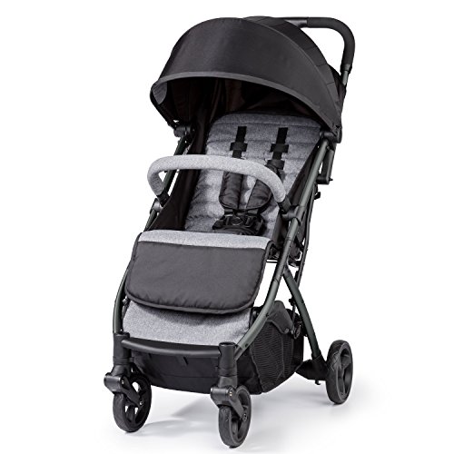 Summer 3Dpac CS+ Compact Fold Stroller, Black - Compact Car Seat Adaptable Baby Stroller - Lightweight Stroller with Convenient One-Hand Fold, Reclining Seat and Extra-Large Canopy, Only $77.10
