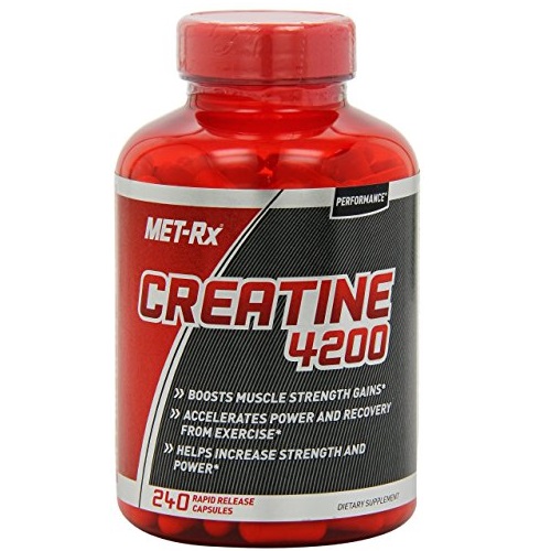 MET-Rx Creatine 4200 Supplement, Supports Muscles Pre and Post Workout, 240 Capsules, only  $5.92, free shipping after using SS
