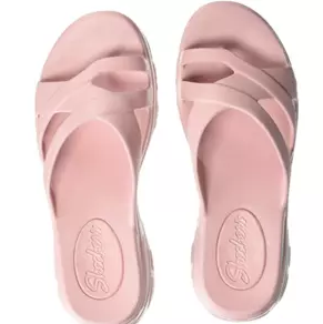 Skechers Women's Aqua D'Lites-Molded Toe-Loop Slide Flip-Flop $11.20