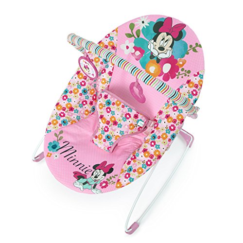 Disney Baby Minnie Mouse Perfect Vibrating Bouncer, Pink, Only $13.47