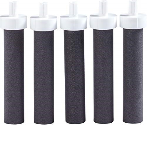 Brita Water Bottle Replacement Filters, 5 Count, Black, Only $8.77