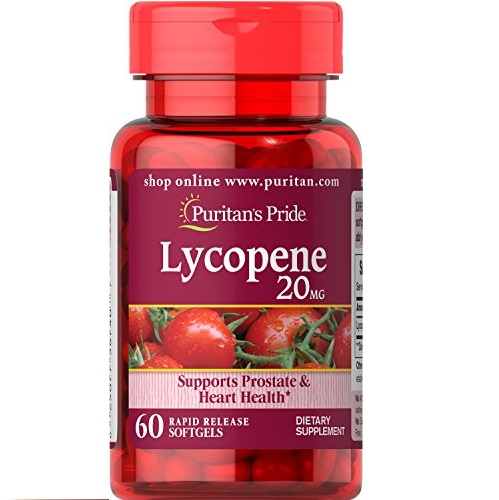 Puritans Pride Lycopene 20 Mg Softgels, 60 Count, Only $7.64
