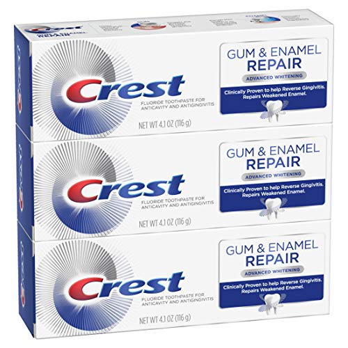 Crest Gum & Enamel Repair Toothpaste Advanced Whitening, 4.1 Ounce, Triple Pack, Only $9.15
