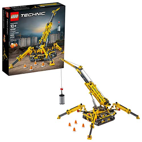 首次降价！LEGO 乐高 机械组系列 42097 精巧型履带起重机 $79.99 免运费