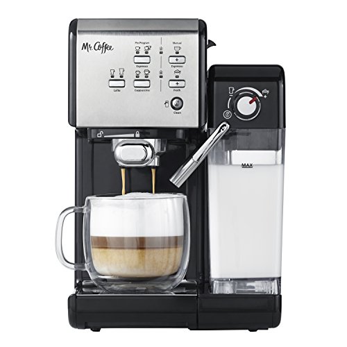 Mr. Coffee One-Touch CoffeeHouse Espresso Maker and Cappuccino Machine, Only $169.99, You Save $90.00(35%)