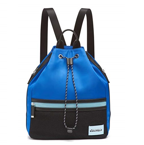 Calvin Klein Whendi Nylon & Mesh Draw String Backpack, Only $36.89