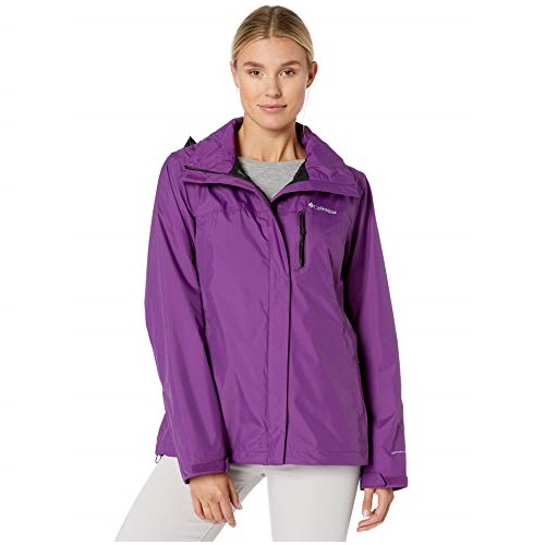 Columbia Women's Pouration Waterproof Rain Jacket,   Only $29.46