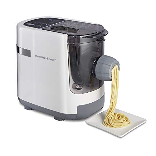 Hamilton Beach Electric Pasta and Noodle Maker, Automatic, 7 Different Shapes, White (86650) $99.99