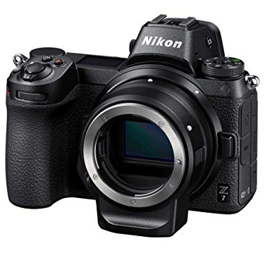 Nikon Z7 FX-Format Mirrorless Camera and 24-70mm f/4 S Kit with Mount Adapter $3,146.90