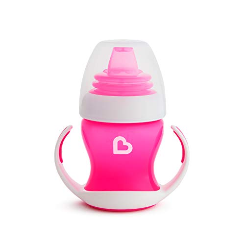 Munchkin Gentle Transition Trainer Cup, 4 Ounce, Pink, Only $5.59