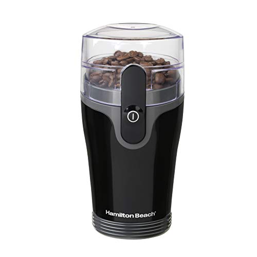 Hamilton Beach Fresh Grind 4.5oz Electric Coffee Grinder for Beans, Spices and More, Stainless Steel Blades, Black (80335R), Only $15.04