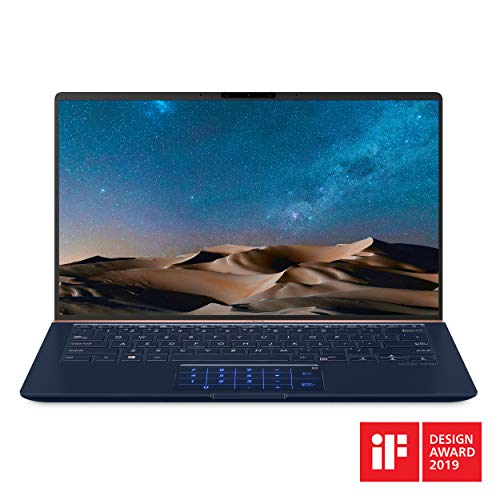 ASUS ZenBook 14 Ultra-Slim Laptop 14” Full HD 4-Way NanoEdge Bezel, 8th-Gen Intel Core i7-8565U Processor, 16GB LPDDR3, 512GB PCIe SSD, MX150, Numberpad, Windows 10 - UX433FN-IH74 $999.99