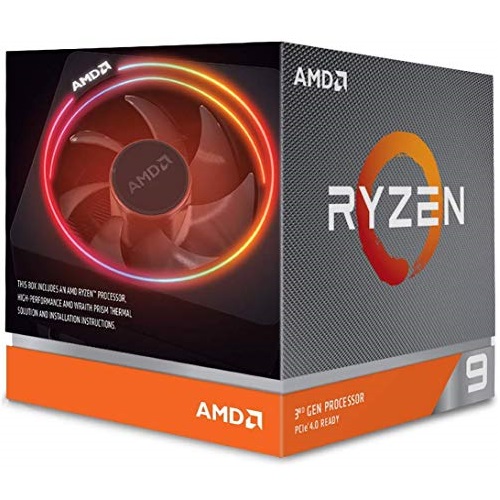 AMD Ryzen 9 3900X 12-core, 24-Thread Unlocked Desktop Processor with Wraith Prism LED Cooler, Only $419.99