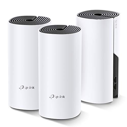 TP-Link Deco Whole Home Mesh WIFI System – Seamless Roaming, Adaptive Routing, Up to 5, 500 Sq. ft. Coverage, Works with Alexa(Deco M4 3 Pack) $139.99