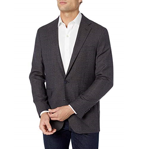 Cole Haan 可汗 修身款 羊毛呢 男式休閑西服，原價$239.99，現僅售$39.62，免運費！