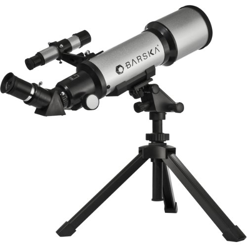 BARSKA Starwatcher 400x70mm Refractor Telescope w/ Tabletop Tripod & Carry Case, Only $29.99, You Save $40.00(57%)