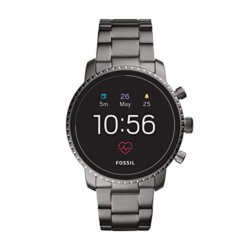 Fossil Men's Gen 4 Explorist HR Stainless Steel Touchscreen Smartwatch with Heart Rate, GPS, NFC, and Smartphone Notifications $109.65