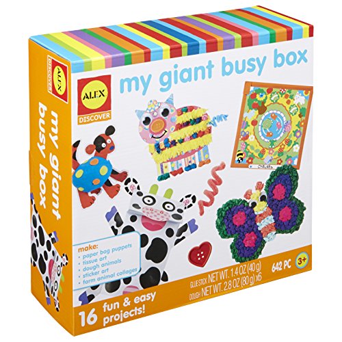Alex Discover My Giant Busy Box Craft Kit Kids Art and Craft Activity, Only $21.99, You Save $22.51(51%)