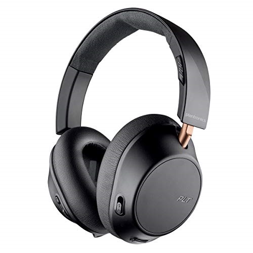 Plantronics BackBeat GO 810 Wireless Headphones, Active Noise Canceling Over Ear Headphones, Graphite Black, Only $70.29