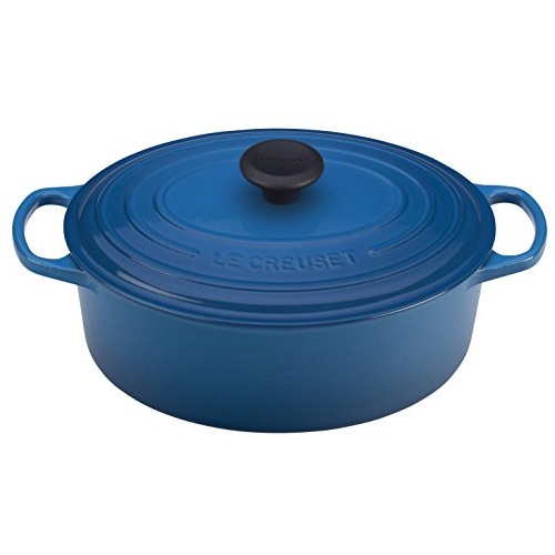 Le Creuset of America Enameled Cast Iron Signature Oval Dutch Oven, 8 quart, Marseille, Only $327.95