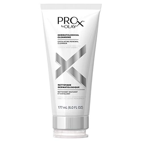Face Wash by Olay Prox, Exfoliating Renewal Facial Cleanser, 6.0 Fluid Ounce Packaging may Vary, Only $8.93