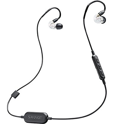 Shure SE215-CL-BT1 Wireless Sound Isolating Earphones with Bluetooth Enabled Communication Cable $60.00