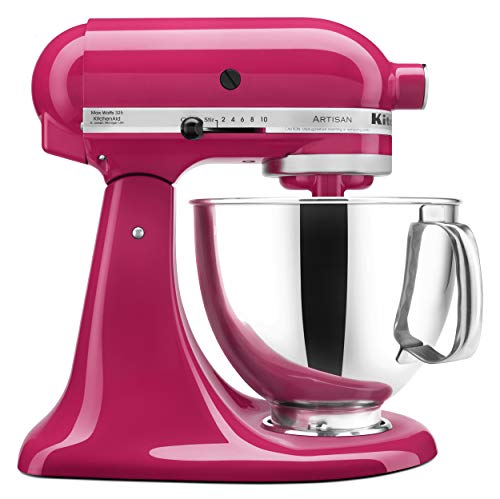 KitchenAid KSM150PSCB Artisan Series 5-Qt. Stand Mixer with Pouring Shield - Cranberry, Only $219.99