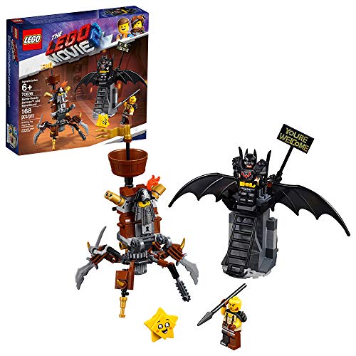 LEGO THE LEGO MOVIE 2 Battle Ready Batman and MetalBeard 70836 Building Kit, Superhero and Pirate Mech Toy (168 Pieces) $9.99