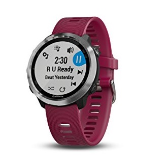 Garmin Forerunner 645 Music, Gps Running Watch with Pay Contactless Payments, Wrist-based Heart Rate and Music, Cerise, Only $288.00