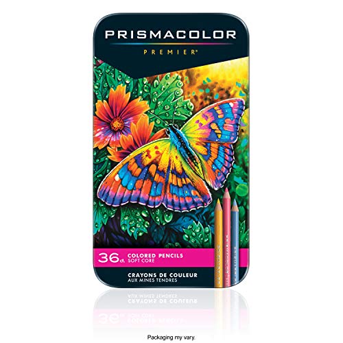 史低價！Prismacolor Premier 高級軟芯彩色鉛筆 36色 $10.00