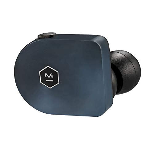 Master & Dynamic MW07 True Wireless Earphones - Bluetooth Enabled Noise Isolating Earbuds - Lightweight Quality Earbuds for Music, Steel Blue, Only $80.71