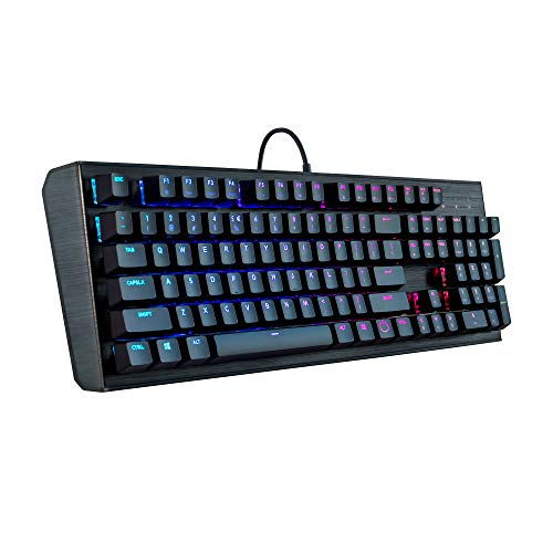 Cooler Master CK552 Gaming Mechanical Keyboard W/Gateron Red Switch with RGB Back Lighting - Pure Black $49.99