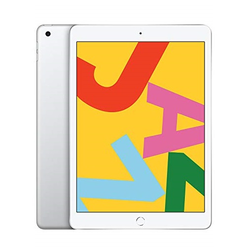 New Apple iPad (10.2-Inch, Wi-Fi + Cellular, 128GB) - Silver (Latest Model) $459.99