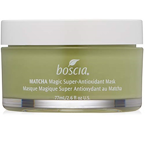 boscia MATCHA - Vegan, Cruelty-Free, Natural and Clean Skincare | A magic Super-Antioxidant Mask, Detoxifying and Brightening Matcha Green Tea Facial Mask, 2.6 Fl Oz, Only $37.90