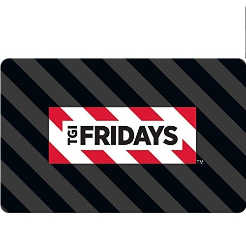 $50 TGI Fridays Gift Cards for $40- E-mail Delivery