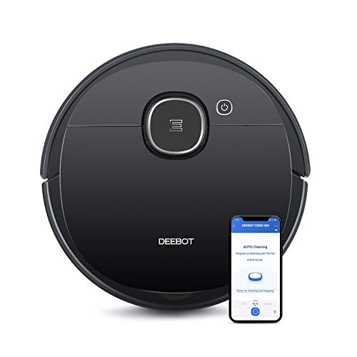 Ecovacs DEEBOT OZMO 920 2-in-1 Vacuuming & Mopping Robot with Smart Navi 3.0 Systematic Cleaning, Multi-Floor Mapping, Works with Alexa, Large, Black, Only $399.00