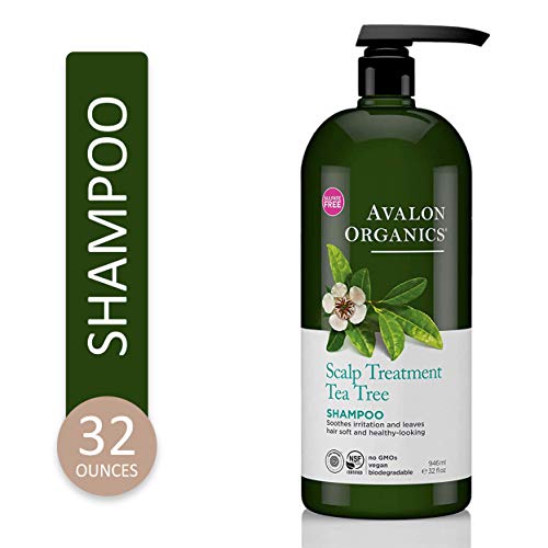史低價！Avalon 阿瓦隆 Organics 有機茶樹精華 洗髮水，32 oz，原價$21.99，現僅售$6.49，免運費！