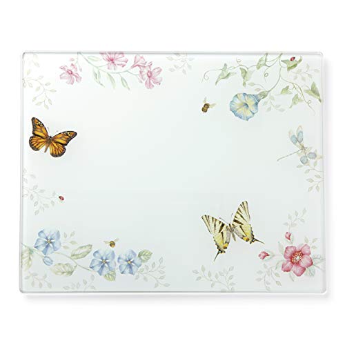 Lenox 888081 Butterfly Meadow Prep Board, Glass, Large, Only $11.99