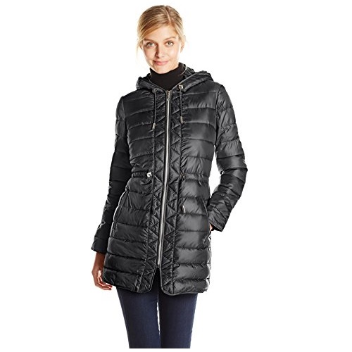 Kenneth Cole New York Women's Packable Puffer Jacket With Cinch Waist, only$41.70  free shipping