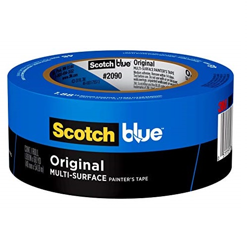 ScotchBlue Original Multi-Surface Painter's Tape,  1.88 inch x 60 yard, 1 Roll - 2090-48E, Only $5.64, You Save $6.35(53%)